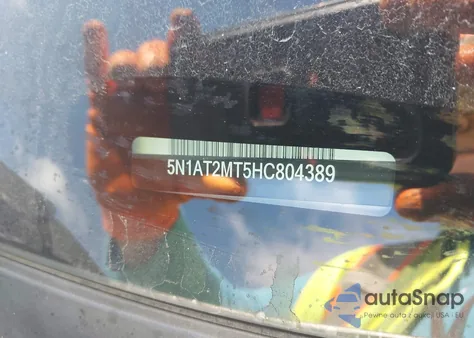 2017 Nissan Rogue Sv из США, поврежденный, VIN 5N1AT2MT5HC804389